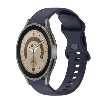 20mm Silicone Watch Band For Samsung Galaxy Watch5 Pro 45mm