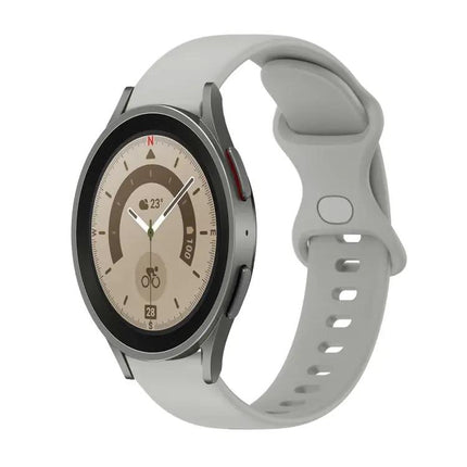 20mm Silicone Watch Band For Samsung Galaxy Watch5 Pro 45mm
