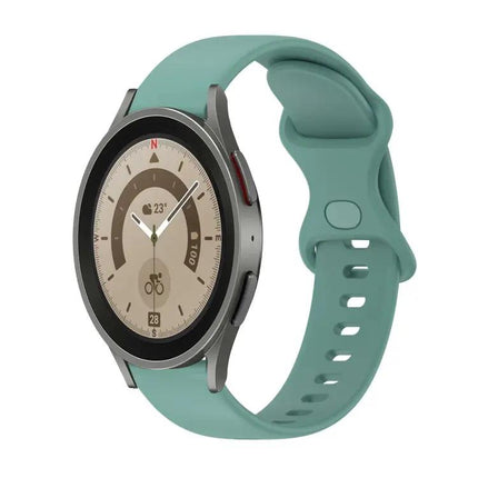 20mm Silicone Watch Band For Samsung Galaxy Watch5 Pro 45mm