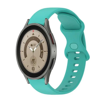 20mm Silicone Watch Band For Samsung Galaxy Watch5 Pro 45mm