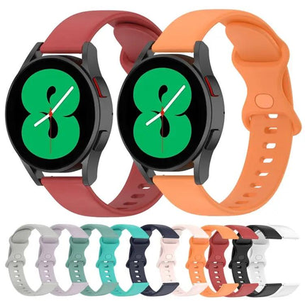 20mm Silicone Watch Band For Samsung Galaxy Watch4 42mm