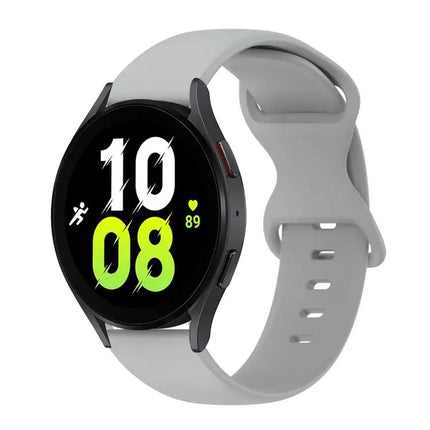 20mm Silicone Watch Band Butterfly Buckle for Galaxy Watch 5