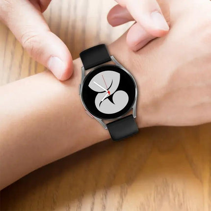 20mm Silicone Watch Band Butterfly Buckle for Galaxy Watch 5
