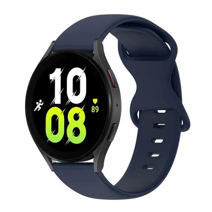20mm Silicone Watch Band Butterfly Buckle for Galaxy Watch 5