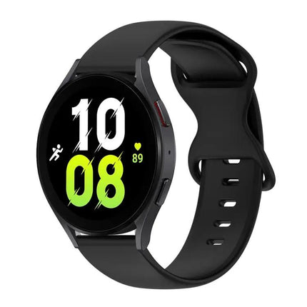 20mm Silicone Watch Band Butterfly Buckle for Galaxy Watch 5