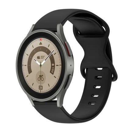 20mm Silicone Band Butterfly Buckle For Samsung Watch 4/5