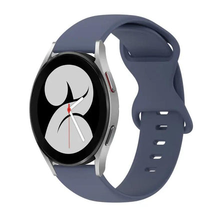 20mm Silicone Band Butterfly Buckle For Samsung Watch 4/5