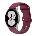 For Samsung Galaxy Watch 4 40mm / Burgundy