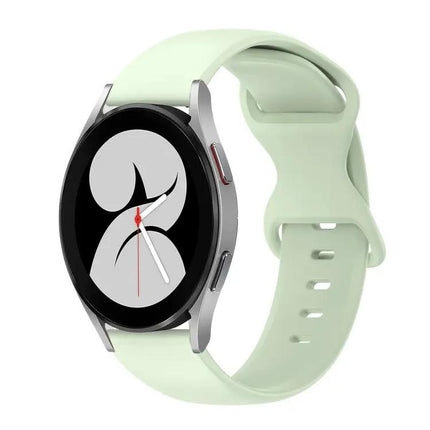 20mm Silicone Band Butterfly Buckle For Samsung Watch 4/5