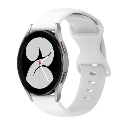 20mm Silicone Band Butterfly Buckle For Samsung Watch 4/5
