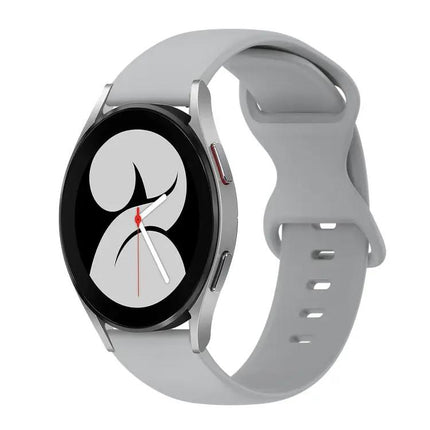 20mm Silicone Band Butterfly Buckle For Samsung Watch 4/5