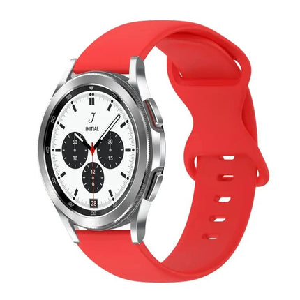 20mm Silicone Watch Band With Butterfly Buckle 42mm
