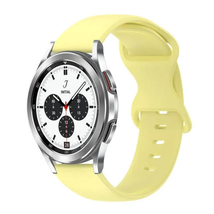 20mm Silicone Watch Band With Butterfly Buckle 42mm