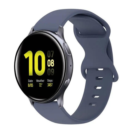 20mm Silicone Watch Band With Butterfly Buckle 42mm