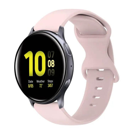 20mm Silicone Watch Band With Butterfly Buckle 42mm