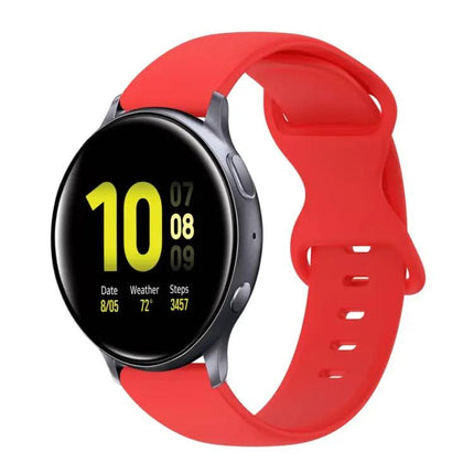 20mm Silicone Watch Band With Butterfly Buckle 42mm