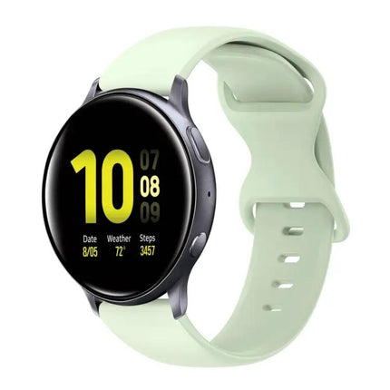 20mm Silicone Watch Band With Butterfly Buckle 42mm