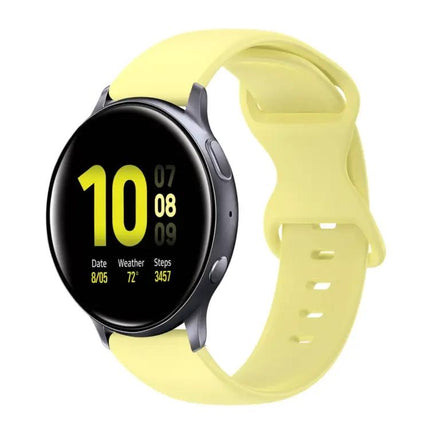 20mm Silicone Watch Band With Butterfly Buckle 42mm