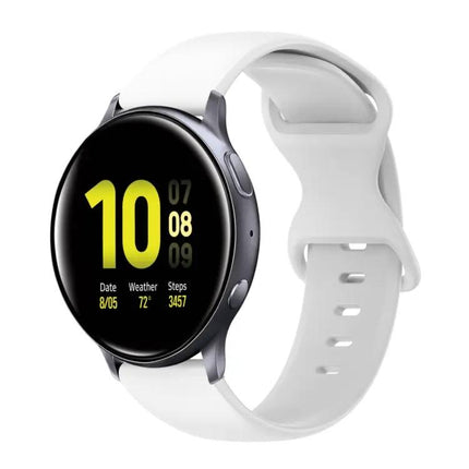 20mm Silicone Watch Band With Butterfly Buckle 42mm