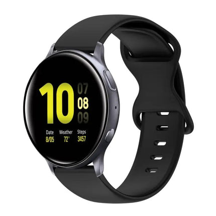 20mm Silicone Watch Band With Butterfly Buckle 42mm