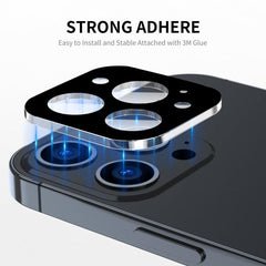 Película de vidrio templado para lente trasera ENKAY 9H para iPhone 14 Pro / 14 Pro Max