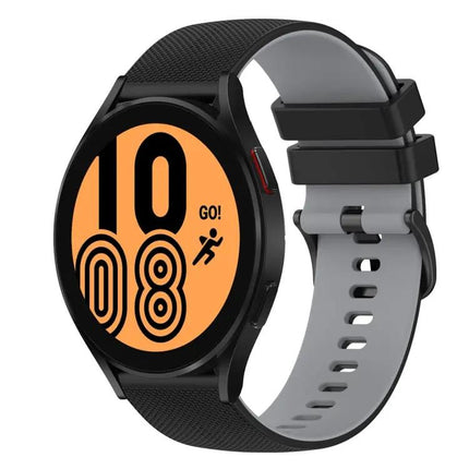 20mm Silicone Checkered Band for Galaxy Watch4 40/44mm