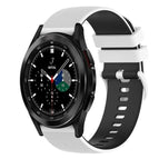 For Samsung  Galaxy Watch4 Classic 42mm / White+Black