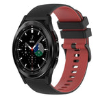 For Samsung  Galaxy Watch4 Classic 46mm / Black+Red
