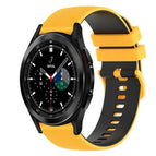 For Samsung  Galaxy Watch4 Classic 46mm / Yellow+Black