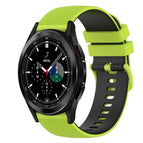 For Samsung  Galaxy Watch4 Classic 46mm / Lime Green+Black