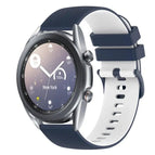 For Samsung Galaxy Watch3 41mm / Dark Blue+White