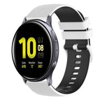 For Samsung Galaxy Watch Active2 40mm / White+Black