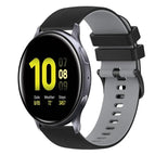 For Samsung Galaxy Watch Active2 40mm / Black+Grey