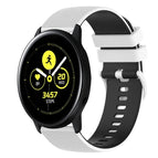 For Samsung Galaxy Watch Active2 44mm / White+Black