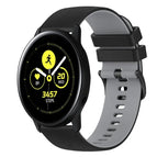 For Samsung Galaxy Watch Active2 44mm / Black+Grey