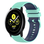 For Samsung Galaxy Watch Active2 44mm / Teal+Blue