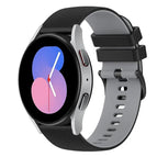 For Samsung Galaxy Watch 42mm / Black+Grey