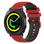 For Samsung Gear Sport / Red+Black