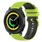 For Samsung Gear Sport / Lime Green+Black