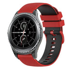 For Samsung Gear S2 Classic / Red+Black