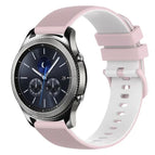 For Samsung Gear S3 Classic / Pink+White