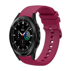 For Samsung  Galaxy Watch 4 Classic 42mm / Wine Red