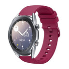 For Samsung Galaxy Watch3 41mm / Wine Red