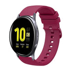 For Samsung Galaxy Watch Active 2 44mm / Wine Red