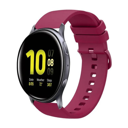 20mm Silicone Band For Samsung Galaxy Active 2 And 40mm