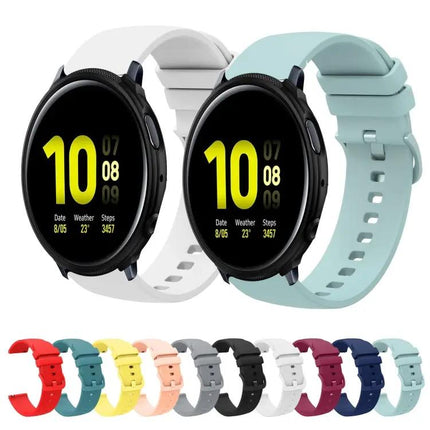 20mm Silicone Band For Samsung Galaxy Active 2 And 40mm