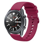 For Samsung Galaxy Watch3 45mm / Wine Red