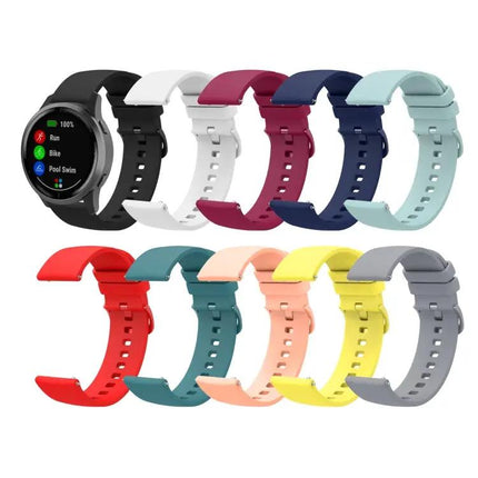 22mm Silicone Watch Band Compatible Samsung Watch 45/46mm
