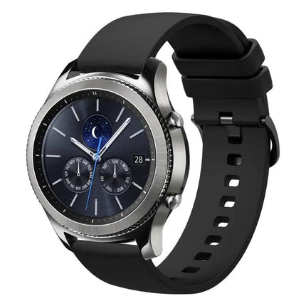 22mm Silicone Watch Band for Samsung GearS3 Classic/Frontier
