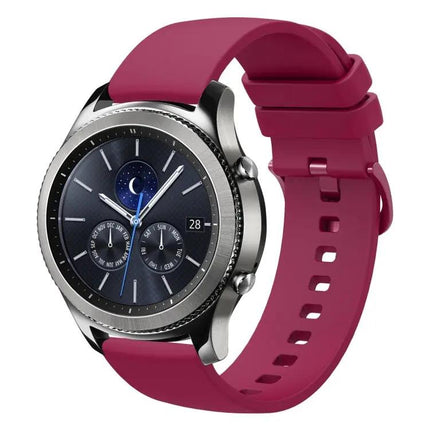 22mm Silicone Watch Band for Samsung GearS3 Classic/Frontier